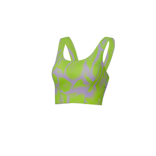 JSC扎染运动背心女一体杯防震中强度健身内衣瑜伽服上衣跑步文胸