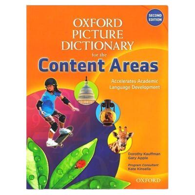 Oxford Picture Dictionary for the Content Areas: Monolingual Dictionary 英文原版 纯全英文版正版原著进口原版英语书籍