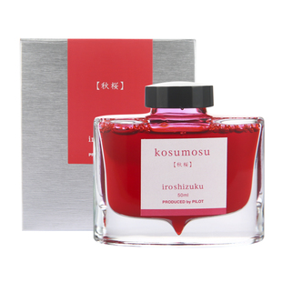 日本PILOT百乐色彩雫INK-50自然色钢笔用非碳素彩色墨水50ML