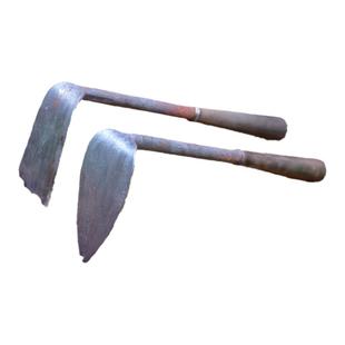 全钢小锄头家用种菜种花工具小型锄头挖地多功能农用种地农具挖土