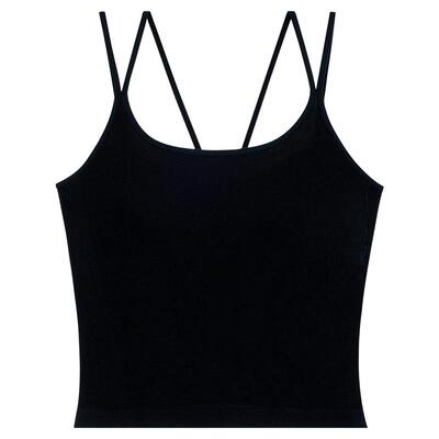 爱慕25秋冬女士莫代尔打底背心易搭带胸垫细肩带吊衣内衣内搭