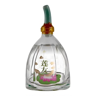 莲赋莲友浓香型白酒52度475ml礼盒装纯良酿造悟道人生宴请有面