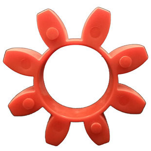 GR型联轴器聚氨酯缓冲垫减震梅花橡胶弹性八角十角星型gr19-24-28