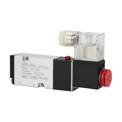 德力西板式电磁阀气动