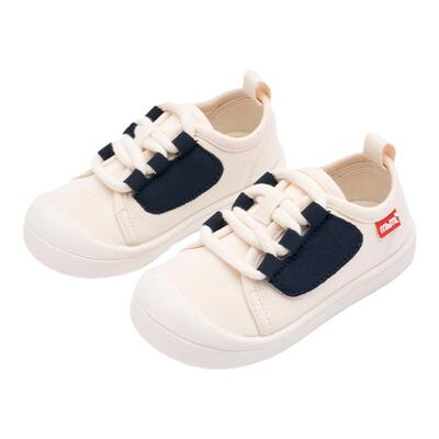 帆布鞋m1m2学步鞋男女童