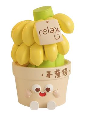 轻奢礼物放轻松树脂摆件家居装饰用品乔迁新居办公室客厅布置