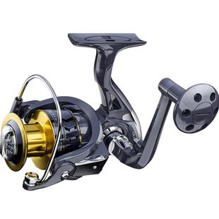 创威渔轮纺车轮全金属鱼线轮海竿轮正品路亚远投轮7000型鱼轮特价