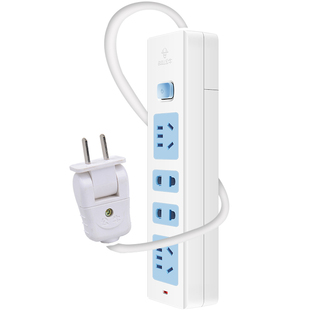 公牛两脚插座插线板两孔插头两头插排延长线两项插板带线2脚排插