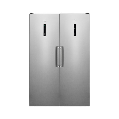 【新品】AEG进口包豪斯风嵌入式组合冰箱 AFE3027SC+ARE3027SX-T