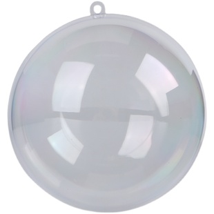 可开合透明球塑料球亚克力球空心大尺寸圆球装饰酒店宴会厅吊顶球