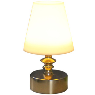 复古酒吧美式LED充电台灯定制LOGO酒馆桌灯欧美风餐厅户外小夜灯