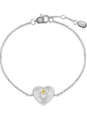 高银版手链女EGEM意境S925纯银