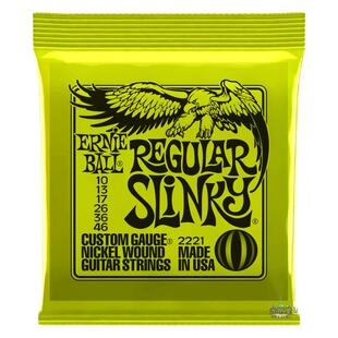 包邮 美产 ERNIE BALL Regular Slinky 010-046 2221 电吉他弦