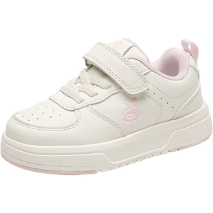 安奈儿女童运动鞋2026年春季新款魔术贴学生休闲鞋中大童儿童板鞋