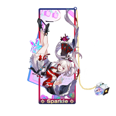 星穹铁道火花金属镂空书签