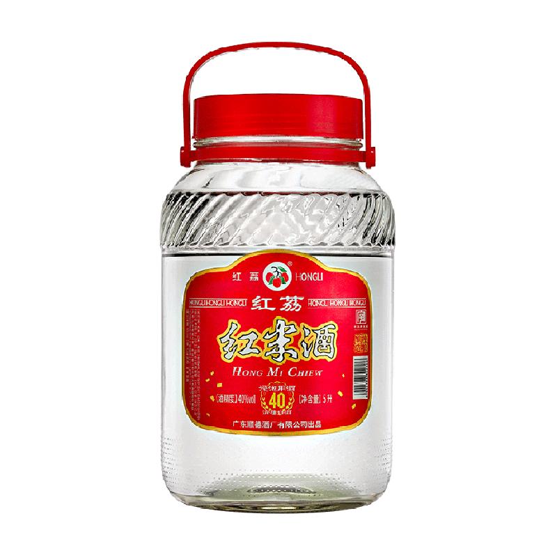 红荔牌40度泡水果青梅酒5L×1瓶
