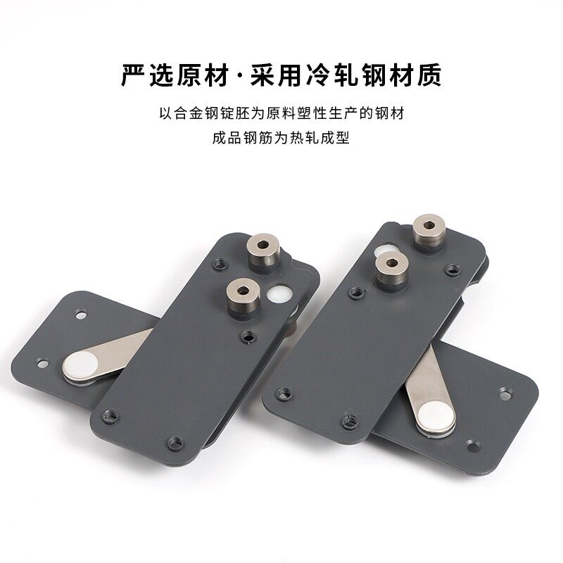 90度旋转桌配件高旋风旋转餐桌连接件餐书桌台面五金左右小承重