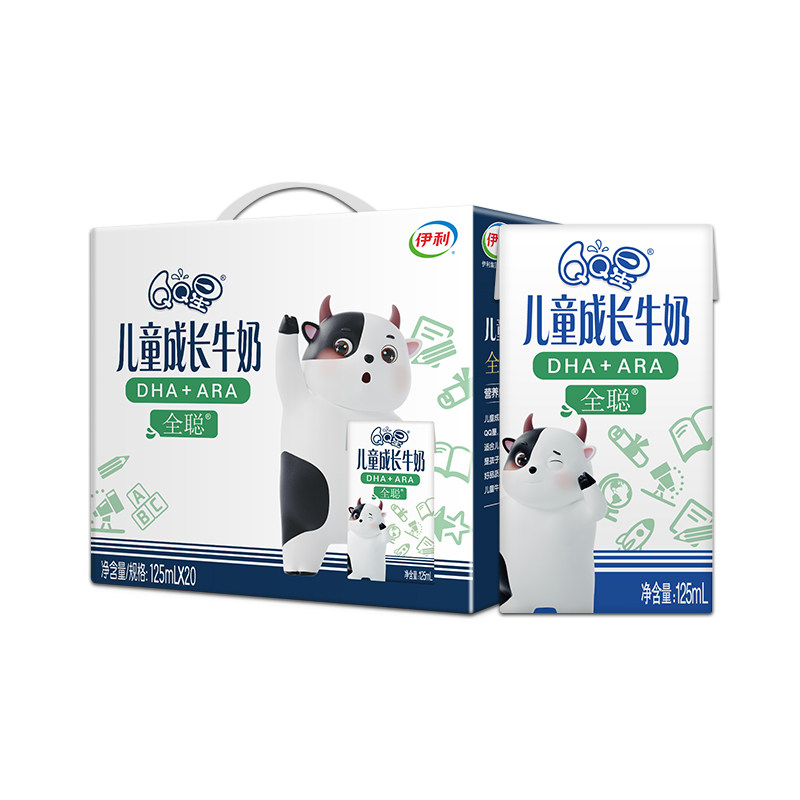 7月产伊利QQ星全聪儿童成长牛奶