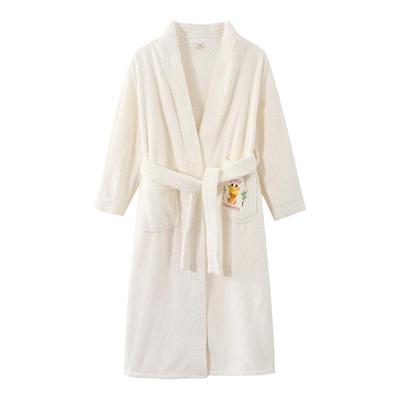 冬季浴袍加厚长款居家睡袍