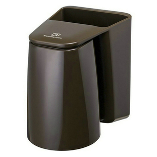 台湾Brushing Know磁吸式漱口杯情侣牙刷杯套装壁挂式牙刷置物架