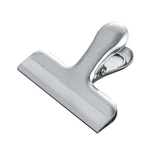 家用厨房密封夹强力大号封口夹照片夹子不锈钢小号袋口夹厨房密封