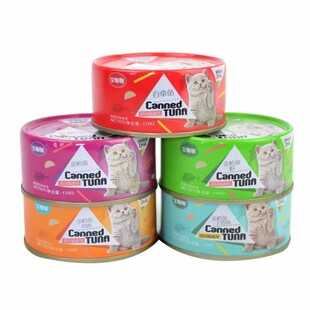 宝咖咖猫罐头170g成幼猫大罐猫咪零食鸡肉鱼肉补水湿粮包猫粮拌饭