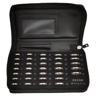 港度戒指圈环测量工具手指戒圈尺寸尺码大小测量圈手寸戒指量号器