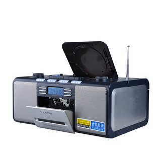 熊猫CD-500磁带cd一体机老式怀旧录放DVD播放器收音收录光盘光碟