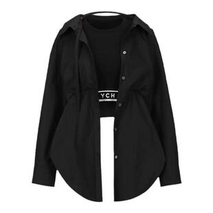 YCH秋冬设计感女士长袖衬衫银泰百货精品 301574