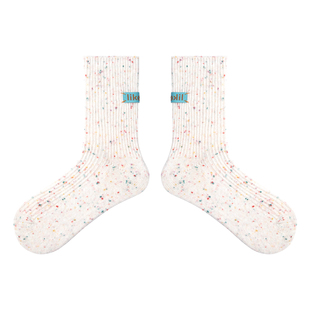 ubras旗下likeuu儿童羊毛袜彩点纱加厚保暖中筒男女大童学生袜子