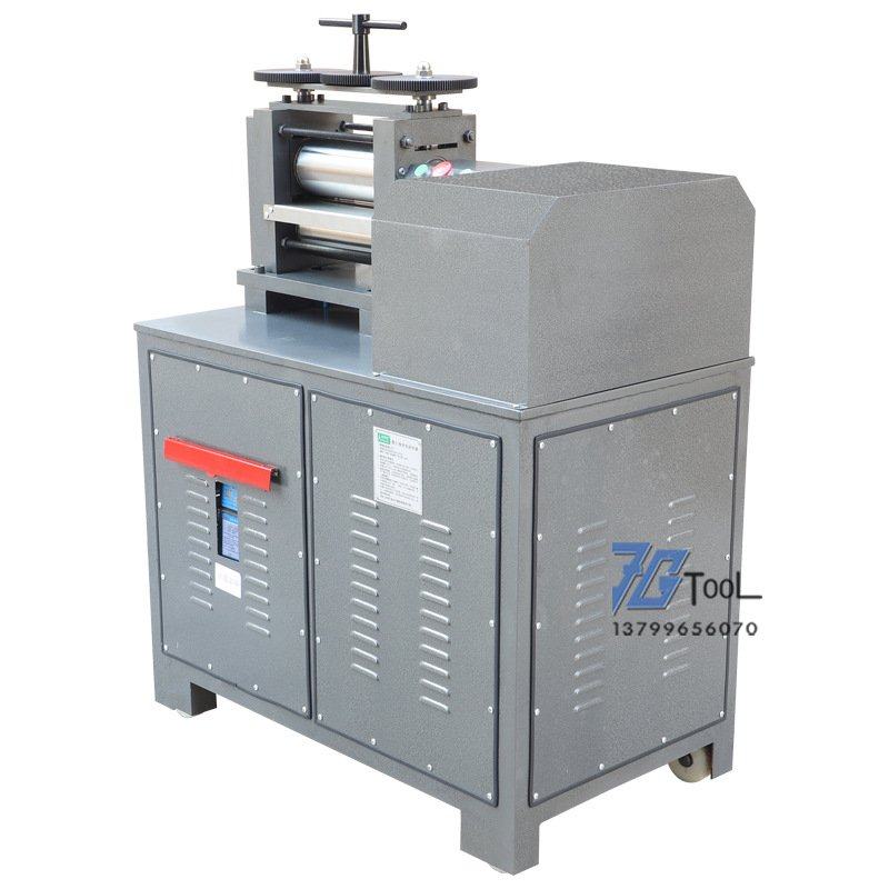 6P电动压片机光面平面压线打金工具设备金银首饰加工压槽规格可订