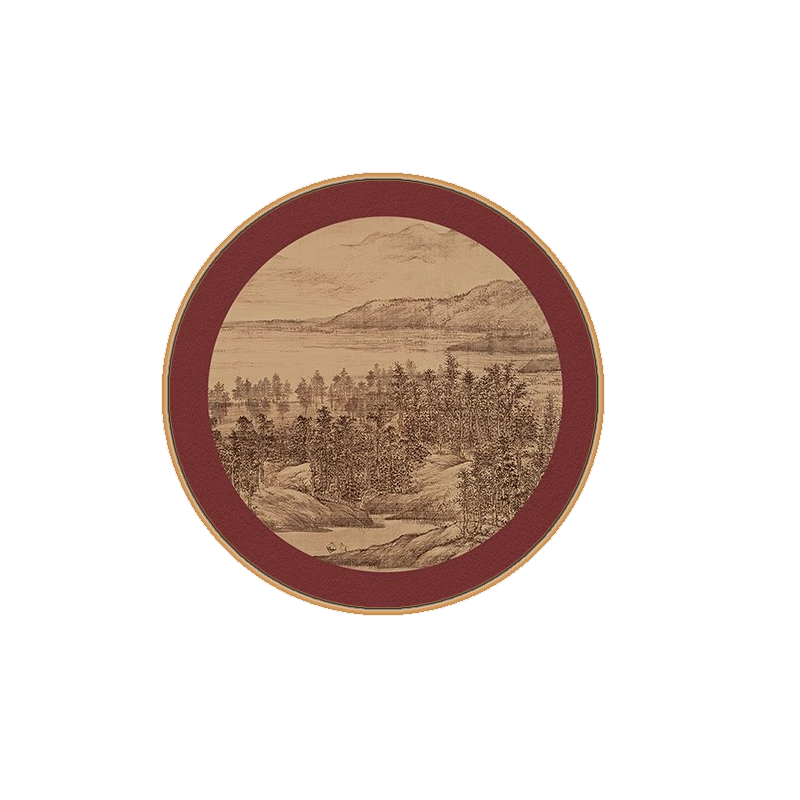 宋代美学客厅餐厅装饰画