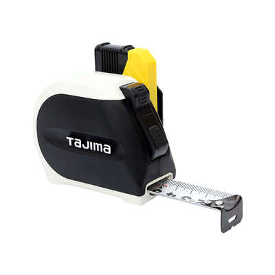 正品田岛自锁设计师卷尺5.5米