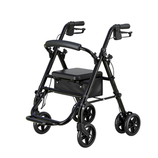 老人助力行走器轻便折叠小推车走路辅助器多功能手推车可坐助步器