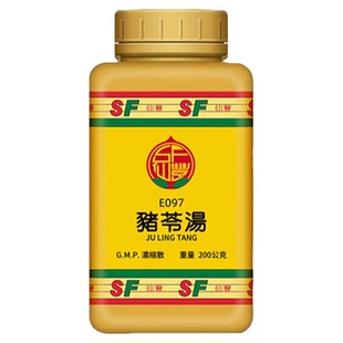 台湾仙丰猪苓汤内熟伤寒发热渴欲饮水小便不利心烦不得眠 200g/瓶