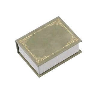 首饰盒收纳盒精致轻奢高档戒指耳钉耳环吊坠项链珠宝饰品书本盒子