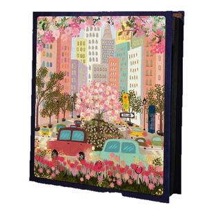 相册本大容量纪念册插页5寸6寸照片收纳全竖版情侣宝宝家庭影集册