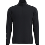 hotsuit后秀长袖T恤冬季格粒绒上衣跑步卫衣运动保暖立领男抓绒