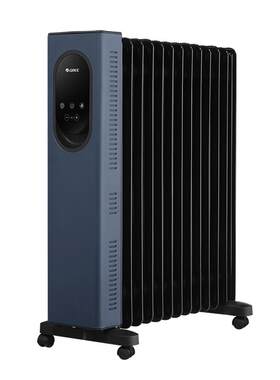 格力取暖器家用油汀电暖器暖气片15片 3000W大功率智能wifi暖气机