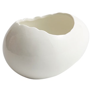 蛋壳蒸蛋神器蒸蛋罐蒸蛋小炖盅小碗陶瓷创意甜品餐具下午茶点心碟