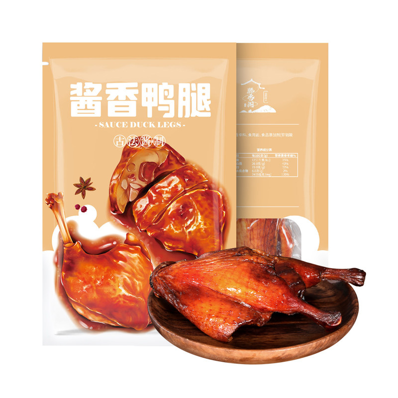 滕香阁酱鸭腿整只160g浙江特产