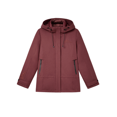 羽绒服女2025冬季新款中长款加厚妈妈装可拆卸内胆派克保暖外套