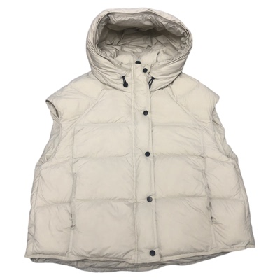 2025新款羽绒马甲女外穿短款连帽轻薄保暖背心小个子修身气质外套