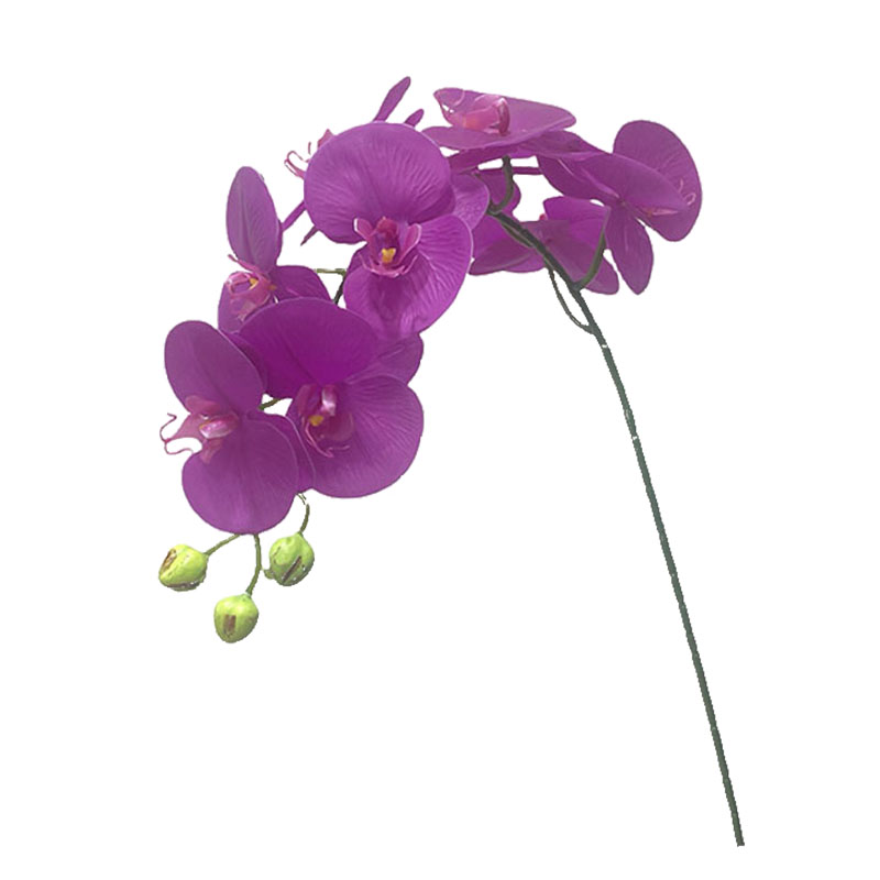 蝴蝶兰仿真花高档好看的塑料花