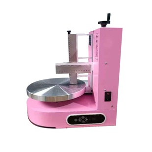 全自动生日蛋糕抹面机蛋糕机奶油烘焙抹抹设备制作机器胚机器蛋糕