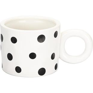 摩登主妇清仓马克杯高颜值陶瓷水杯带盖家用创意情侣咖啡杯子