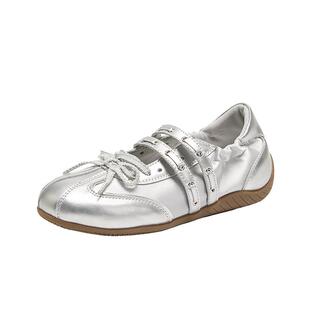 思加图2026新款甜美芭蕾舞鞋玛丽珍鞋平底鞋单鞋女鞋鞋子S9338AA6