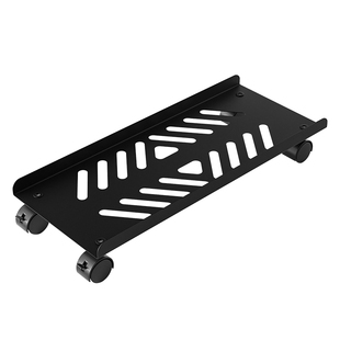 电脑主机托架支架可移动带轮伸缩台式机箱底座置物架家用办公托盘