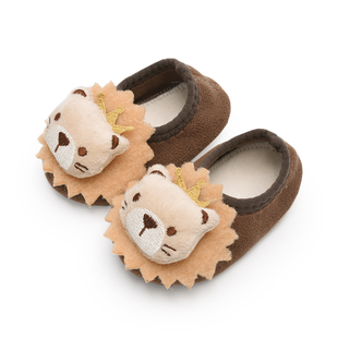 儿童棉拖鞋冬季男童室内家居鞋包跟防滑软底毛毛绒女小孩宝宝棉鞋