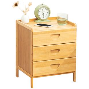 木马人床头柜简约现代小型置物架子轻奢卧室床边非实木简易款储物